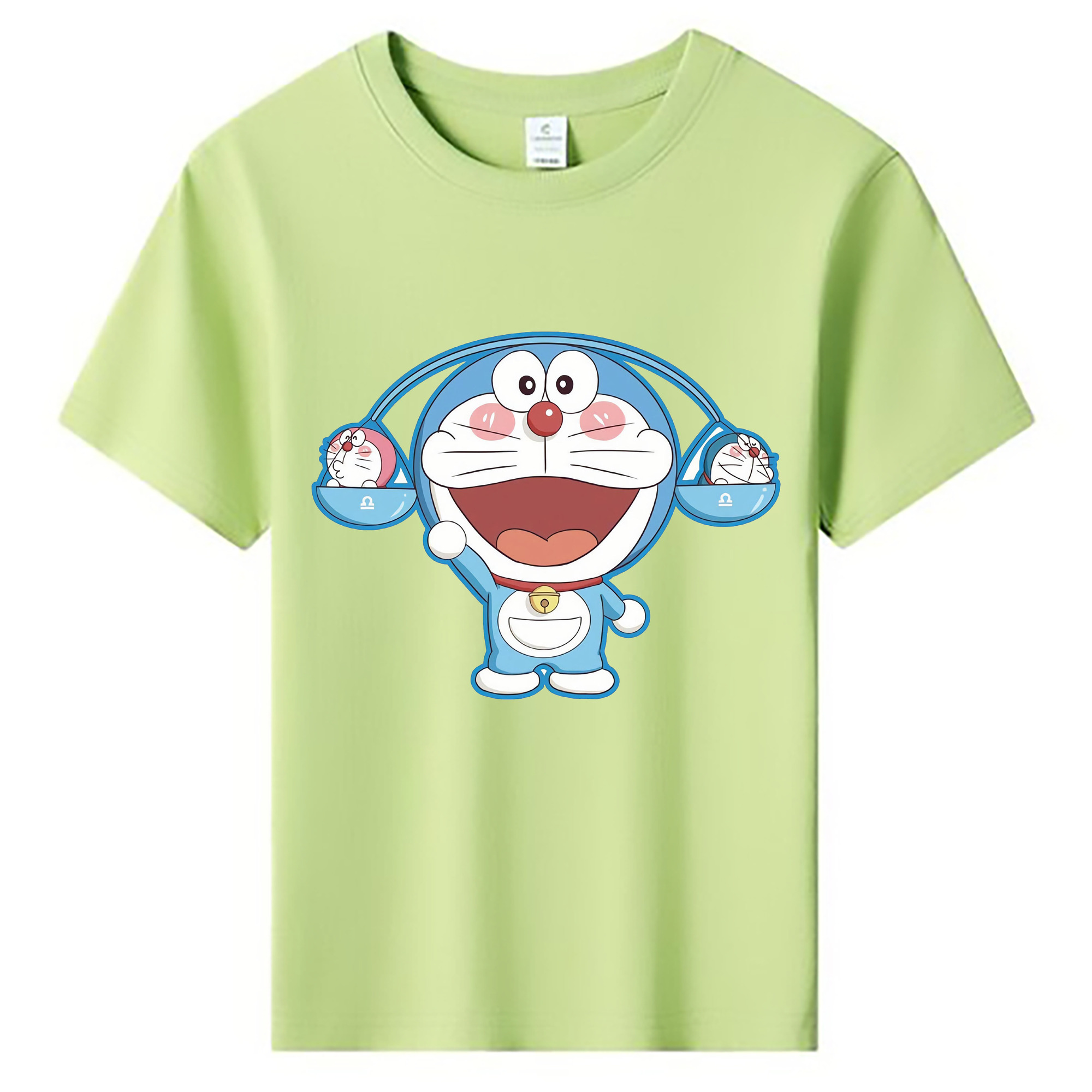 （画像用） ドラえもん Doraemon 綿100％キッズTシャツ（フロントプリント）